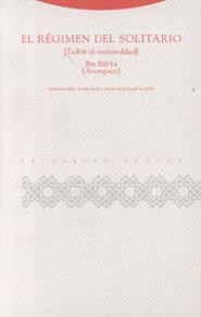 REGIMEN DEL SOLITARIO | 9788481641714 | BAYYA, IBN