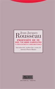 PROFESION DE FE DEL VICARIO SABOYANO | 9788481649048 | ROUSSEAU, JEAN-JACQUES