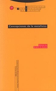 CONCEPCIONES DE LA METAFISICA | 9788481642766 | GRACIA, JORGE J. E.