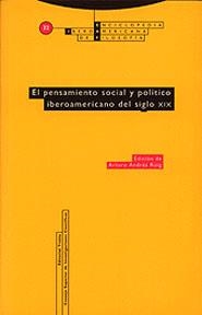 PENSAMIENTO SOCIAL POLITICO IBEROAMERICANO DEL SIGLO XIX | 9788481644012 | ANDRES ROIG, ARTURO