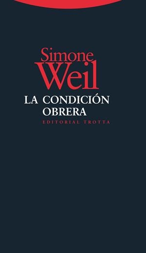 CONDICION OBRERA, LA | 9788498794687 | WEIL, SIMONE
