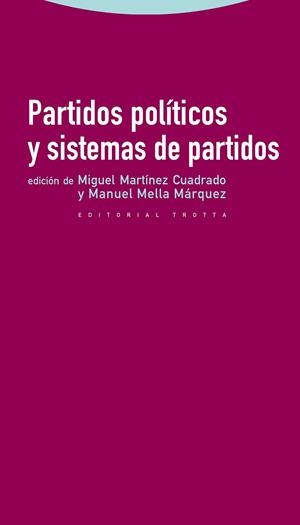 PARTIDOS POLITICOS Y SISTEMAS DE PARTIDO | 9788498792577 | MARTINEZ / MELLA