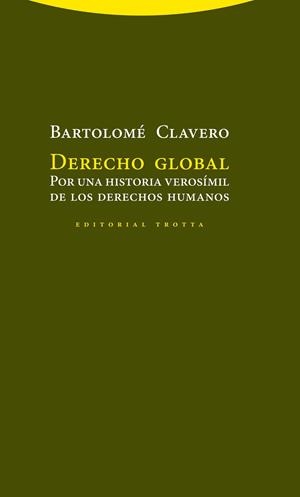 DERECHO GLOBAL | 9788498795035 | CLAVERO, BARTOLOME