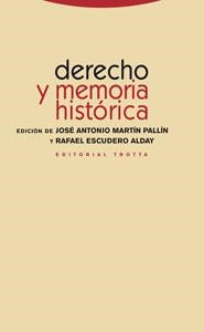 DERECHO Y MEMORIA HISTORICA | 9788481649642 | MARTIN / ESCUDERO