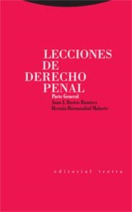 LECCIONES DE DERECHO PENAL | 9788481648645 | BUSTOS / HORMAZABAL