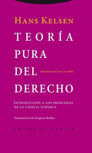 TEORIA PURA DEL DERECHO | 9788498792355 | KELSEN, HANS