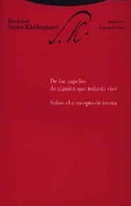 ESCRITOS I DE LOS PAPELES | 9788481643657 | KIERKEGAARD, SOREN