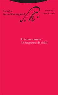 ESCRITOS VOL II O LO UNO O LO OTRO I | 9788481648072 | KIERKEGAARD, SOREN
