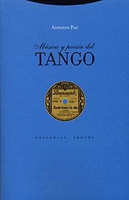 MUSICA Y POESIA DEL TANGO | 9788481644593 | PAU PEDRON, ANTONIO