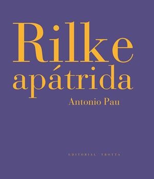 RILKE APATRIDA | 9788498791983 | PAU PEDRON, ANTONIO