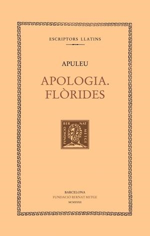 APOLOGIA FLORIDES | 9788472259935 | APULEU, LUCI
