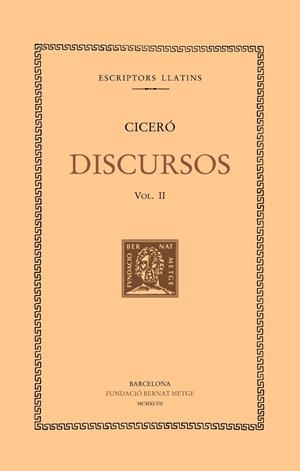 DISCURSOS  II | 9788498591606 | CICERO, MARC TUL·LI