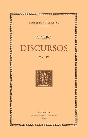 DISCURSOS  IV | 9788498591613 | CICERO, MARC TUL·LI