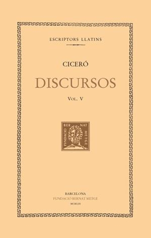 DISCURSOS  V | 9788498591569 | CICERO, MARC TUL·LI