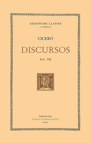 DISCURSOS  VII | 9788498591637 | CICERO, MARC TUL·LI
