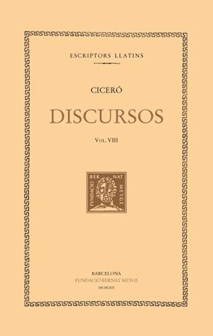 DISCURSOS  VIII | 9788498591644 | CICERO, MARC TUL·LI