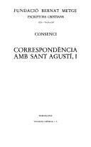CORRESPONDENCIA AMB SANT AGUSTI -  I | 9788472253643 | CONSENCI