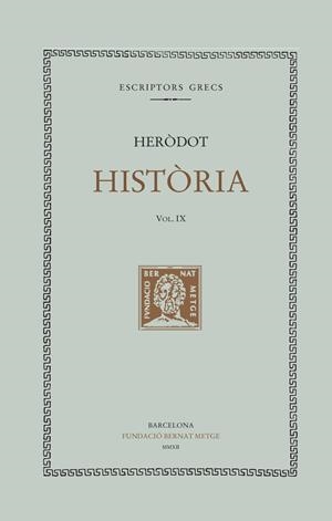 HISTORIA  IX | 9788498592139 | HERODOT