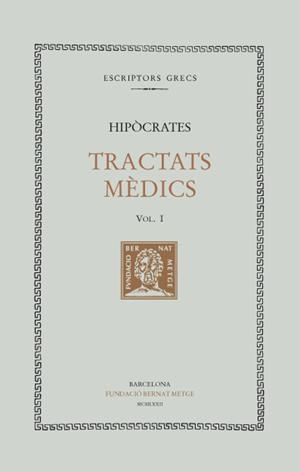 TRACTATS MEDICS -  I - EL MAL SAGRAT | 9788472250482 | HIPOCRATES