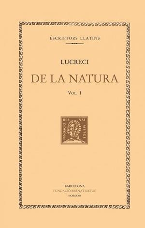 DE LA NATURA  1 | 9788498591576 | LUCRECI