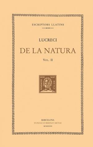 DE LA NATURA  II | 9788498591767 | LUCRECI