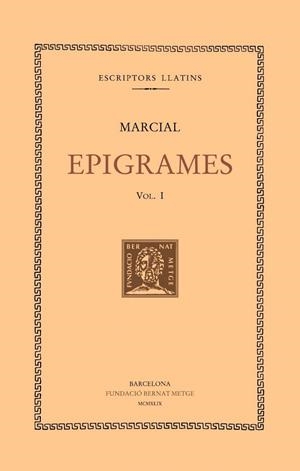 EPIGRAMES | 9788498590241 | MARCIAL, MARC VALERI