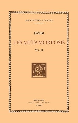 METAMORFOSIS, LES  II | 9788472259638 | OVIDI