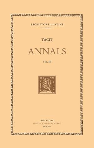 ANNALS -  III - LLIBRES V-VI - XI | 9788472259263 | TACIT