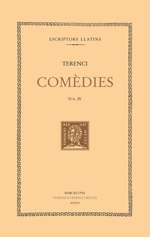 COMEDIES  IV | 9788498590180 | TERENCI