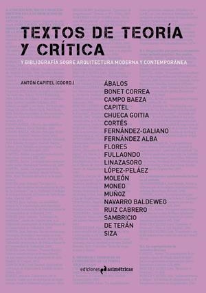 TEXTOS DE TEORÍA Y CRÍTICA | 9788494917820 | VARIOS AUTORES