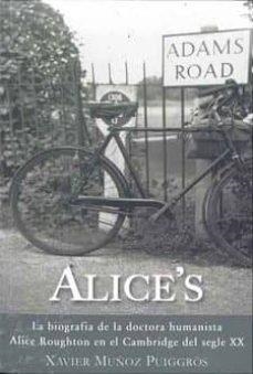 ALICE'S | 9788469780961 | MUÑOZ PUIGGRÒS, XAVIER