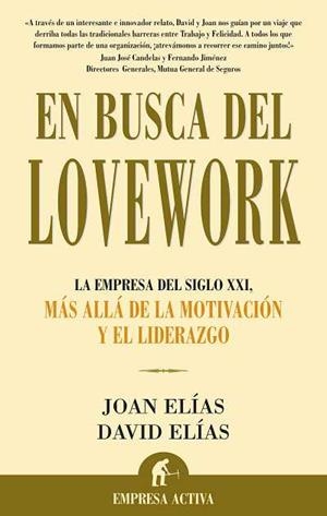 EN BUSCA DEL LOVEWORK | 9788496627109 | ELIAS, JUAN