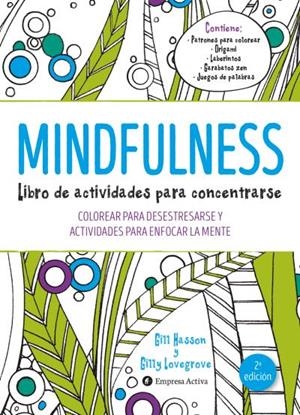 MINDFULNESS. LIBRO DE ACTIVIDADES PARA CONCENTRARSE | 9788492921492 | HASSON, GILL