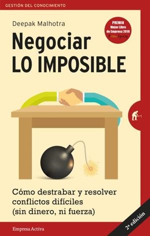 NEGOCIAR LO IMPOSIBLE  | 9788492921546 | MALHOTRA, DEEPAK
