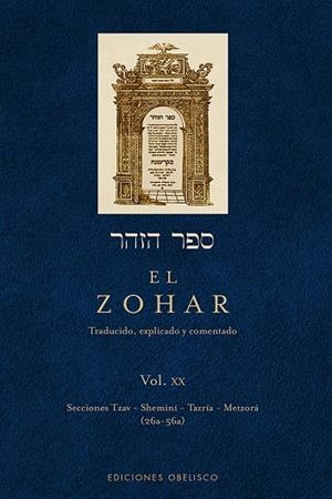 ZOHAR, EL (VOL. 20) | 9788491110583 | ANÓNIMO