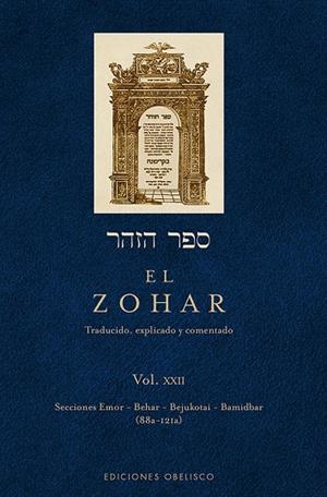 ZOHAR, EL (VOL. 22) | 9788491112235 | ANONIMO