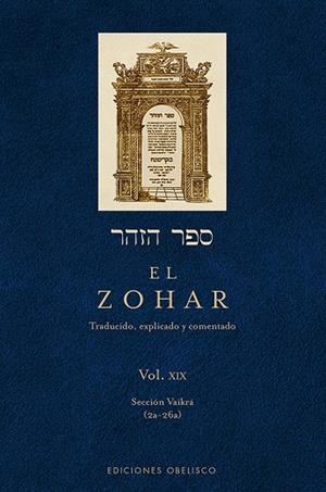 ZOHAR, EL (VOL. 19) | 9788416192281 | ANÓNIMO
