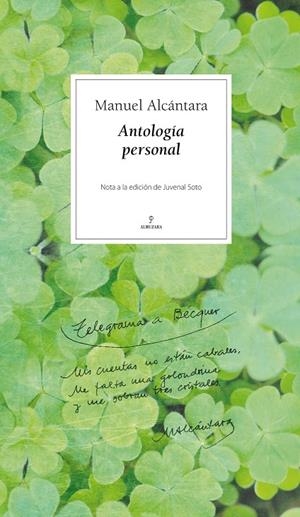 ANTOLOGIA PERSONAL (MANUEL ALCANTARA) | 9788496968868 | ALCANTARA, MANUEL