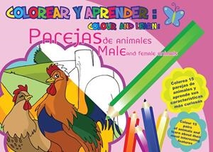 COLOREAR Y APRENDER : PAREJAS DE ANIMALES | 9788493928179 | COSTI, MARISOL