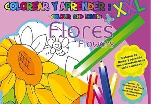 COLOREAR Y APRENDER : FLORES | 9788494245725 | DORADO, BELÉN