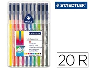 RETOLADORS TRIANGULARS 20 COLORS STAEDTLER | 4007817323182
