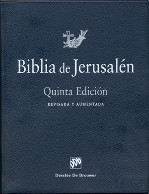 BIBLIA DE JERUSALEN MANUAL 5ªED MODELO 0 | 9788433030467 | ESCUELA BÍBLICA Y ARQUEOLÓGICA DE JERUSALÉN