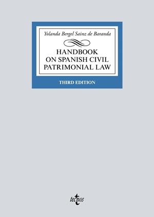HANDBOOK ON SPANISH CIVIL PATRIMONIAL LAW | 9788430976959 | BERGEL SAINZ DE BARANDA, YOLANDA