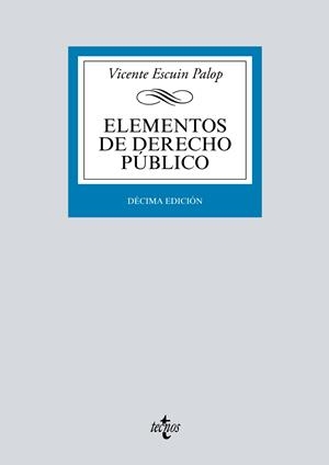ELEMENTOS DE DERECHO PÚBLICO | 9788430977314 | ESCUÍN PALOP, VICENTE