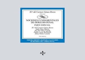 NOCIONES FUNDAMENTALES DE DERECHO PENAL | 9788430976522 | GÓMEZ RIVERO, Mª DEL CARMEN / NIETO MARTÍN, ADÁN / PÉREZ CEPEDA, ANA ISABEL