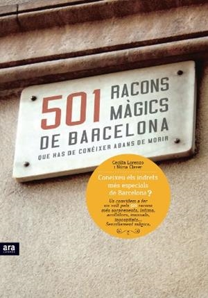 501 RACONS MAGICS DE BARCELONA | 9788415224280 | LORENZO GIBERT, CECÍLIA / CLAVER LÓPEZ, NÚRIA