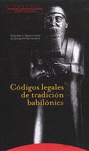 CODIGOS LEGALES DE TRADICION BABILONICA | 9788481643169 | SANMARTIN, JOAQUIN