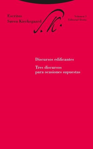 ESCRITOS VOL V DISCURSOS EDIFICANTES | 9788498791136 | KIERKEGAARD, SOREN