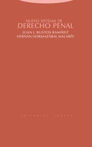 NUEVO SISTEMA DERECHO PENAL | 9788481647129 | BUSTOS RAMÍREZ, JUAN J. / HORMAZÁBAL MALARÉE, HERNÁN