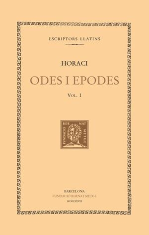 ODES I EPODES - I | 9788472251359 | HORACI